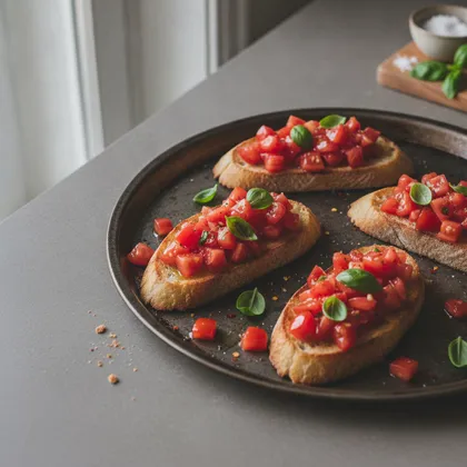 Bruschetta mit Tomaten