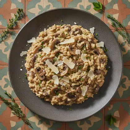 Champignon-Risotto