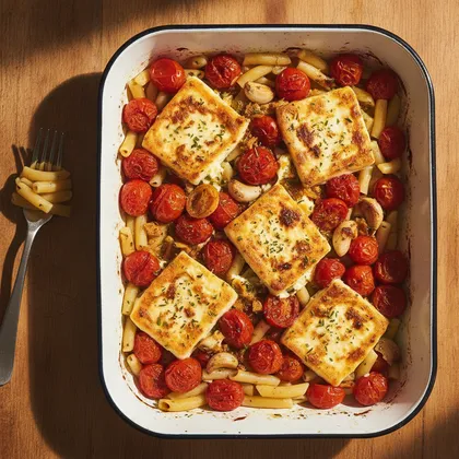 Gebackener Feta mit Tomaten
