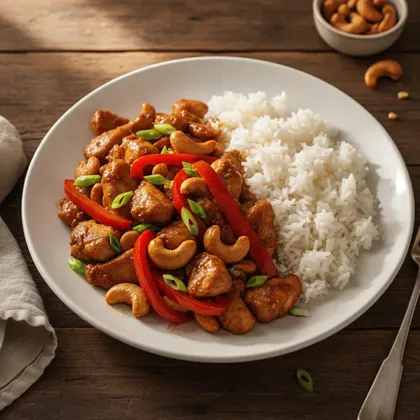 Hähnchen mit Cashewkernen