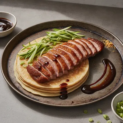 Peking-Ente mit Pfannkuchen