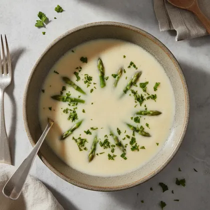 Spargelcremesuppe