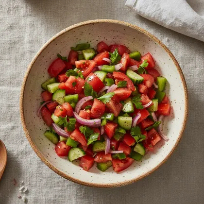 Türkischer Hirtensalat